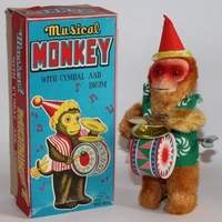 Monkey Drummer