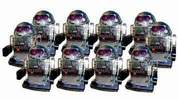 Tomy, Omnibot, Hearoid, OOM, Omnibot MK II, Robots, Omnibot 2000, Verbot, Chatbot, Omni, Crackbot, R.A.D., Buster, Maxx Steele, Hero, Robie Sr, Robots 80, Armatron, Rumble Robots, R2D2, Lost In Space, B9, Tomy Robots, Radio Shack Robots