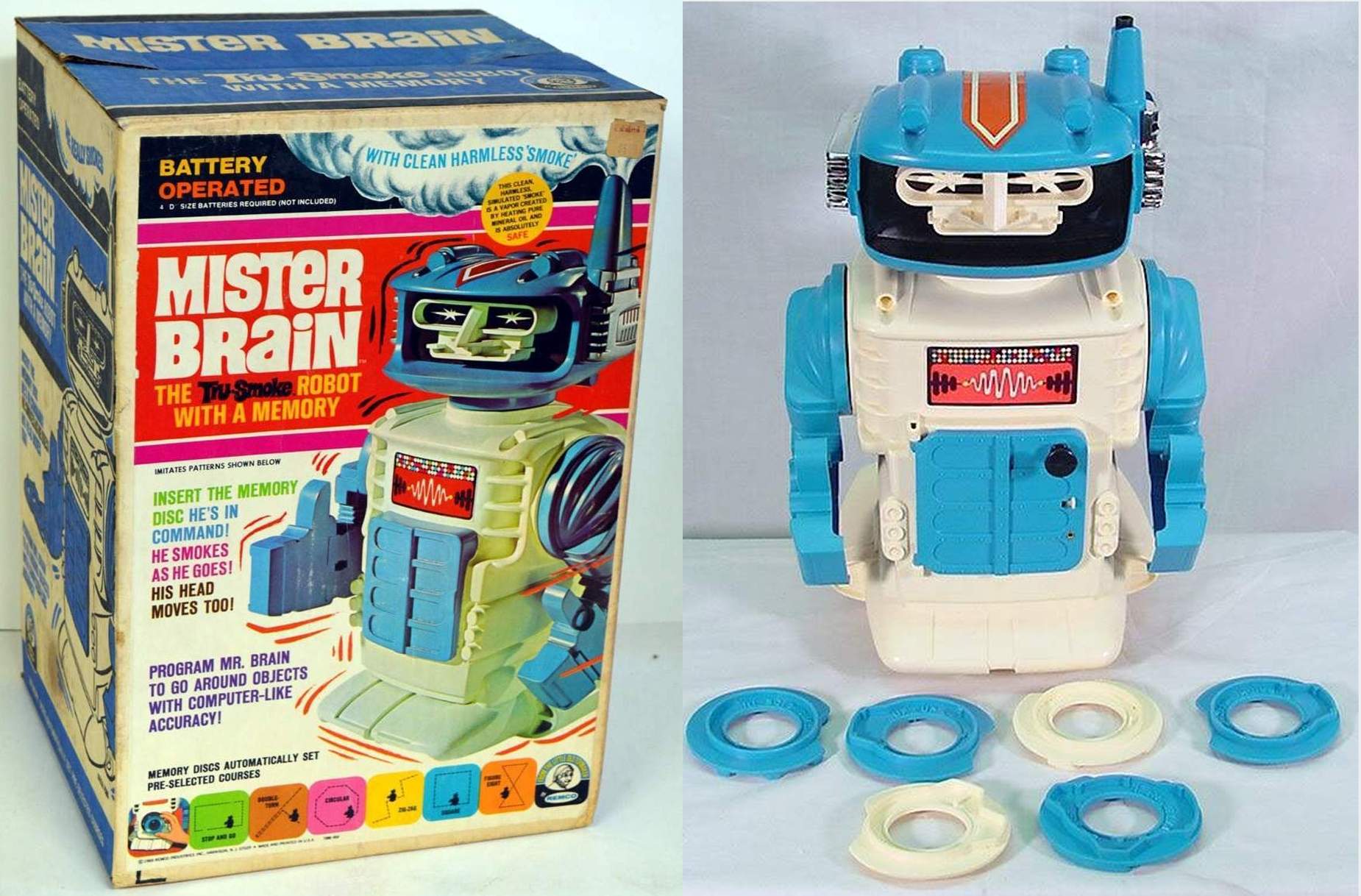 Mister Brain by Remco 1969 - The Old Robots Web Site, mister