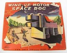 Wind-Up Motor Space Dog