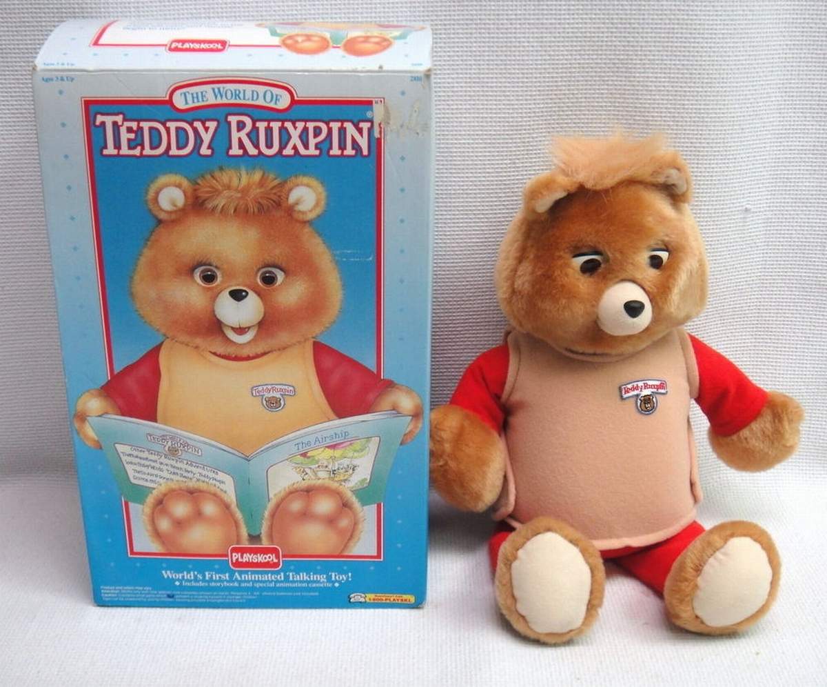 talking teddy bear 80's