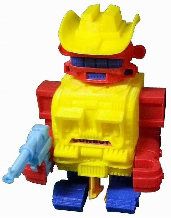 Ding-A-Ling Robots by Topper Toys - Ding-A-Ling Robots were produced