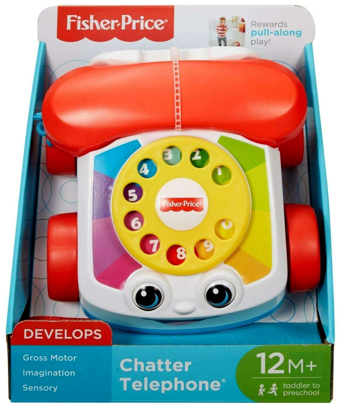 The Fisher-Price Chatter Telephone: Now powered by more than Imagination! –  Global Toy News