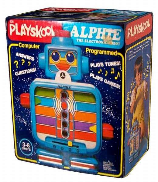 Alphie, Alphie II, Talking Alphie - The Old Robots Web Site
