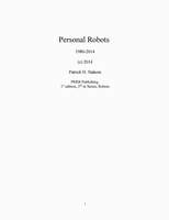 Personal Robots Robot